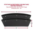 thumbnail image 3 of LUSSO GEAR 2 in 1 Car Seat Gap Organizer | Universal Fit | Storage Pockets Adjust | 2 Set Car Seat Crevice Storage Box | Helps Reduce Distracted Driving &amp; Holds Phone Money Cards Keys, 3 of 17
