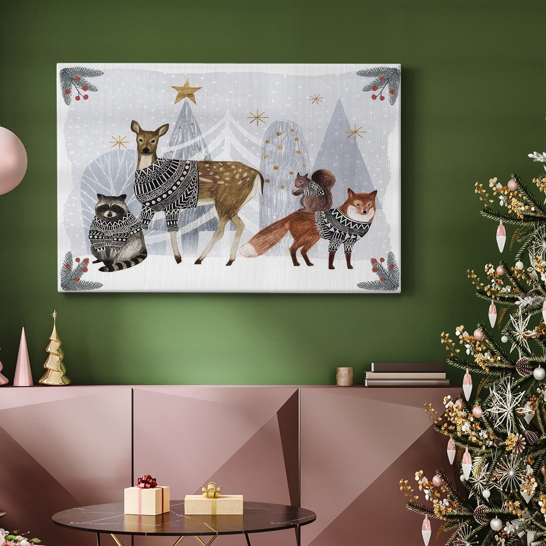 Cozy Christmas Collection A- Gallery Wrapped Canvas