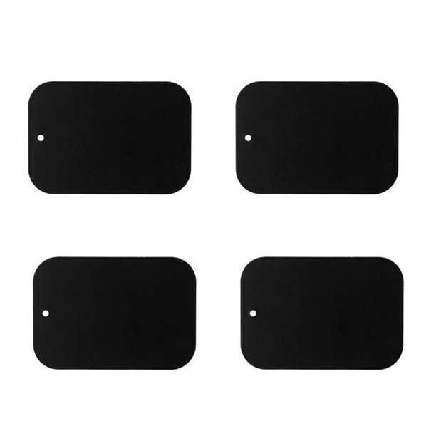 1/2pcs placa de metal magnética para soporte de teléfono del coche/universal hoja de hierro disco adhesivo/teléfono móvil imán soporte para teléfono inteligente huangjie unisex
