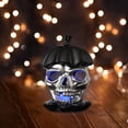 thumbnail image 2 of 2pcs Halloween Candle Lamp Colorful LED Pumpkin Head Night Light Hanging For Party Outdoor Halloween, 2 of 9