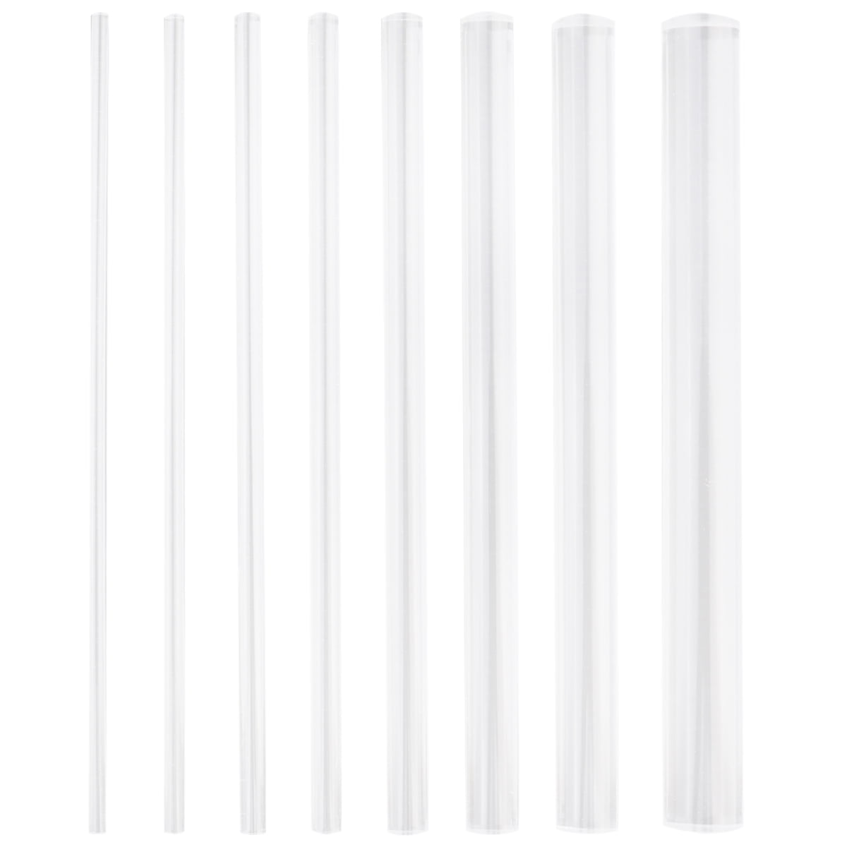 NUOLUX Rod Acrylic Clear Lucite Perspex Round Rods Extruded Line