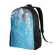 thumbnail image 2 of Balery Hanging Orchids Floral Blue Mochila - Mochila Estilosa y Duradera para Laptop de 15 Pulgadas con Tela Oxford Impermeable, 2 of 8