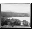 thumbnail image 2 of Historic Framed Print, Lower Saranac Lake from the Algonquin, Adirondack Mountains - 3, 17-7/8" x 21-7/8", 2 of 9