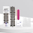 thumbnail image 3 of Tarmeek Cat Eye Press on Nails Glowing Black Brown Full Cover Reusable False Nails with Adhesive Included, Artificial Nails for Women Manicure Set, 3 of 9