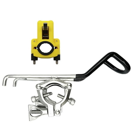 TRINGKY Boats Fishing Rod Clamp Holder Boats Rail Mount Bracket Fishing Rod Support