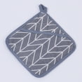 thumbnail image 6 of Ziuscore 4pcs Potholders Pad Oven Set Mitts Heating Resistant Take Pot Kitchen Accessory Potholder Insulation Cloth Washable, 6 of 6