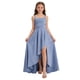 thumbnail image 5 of Vestido de Manga Larga Una Línea para las Mujeres Elástico Twirly Patinador Escuela Vestido de Recital Cuello Redondo Sólido Vestido para Niña de 4-14 Años, 5 of 6