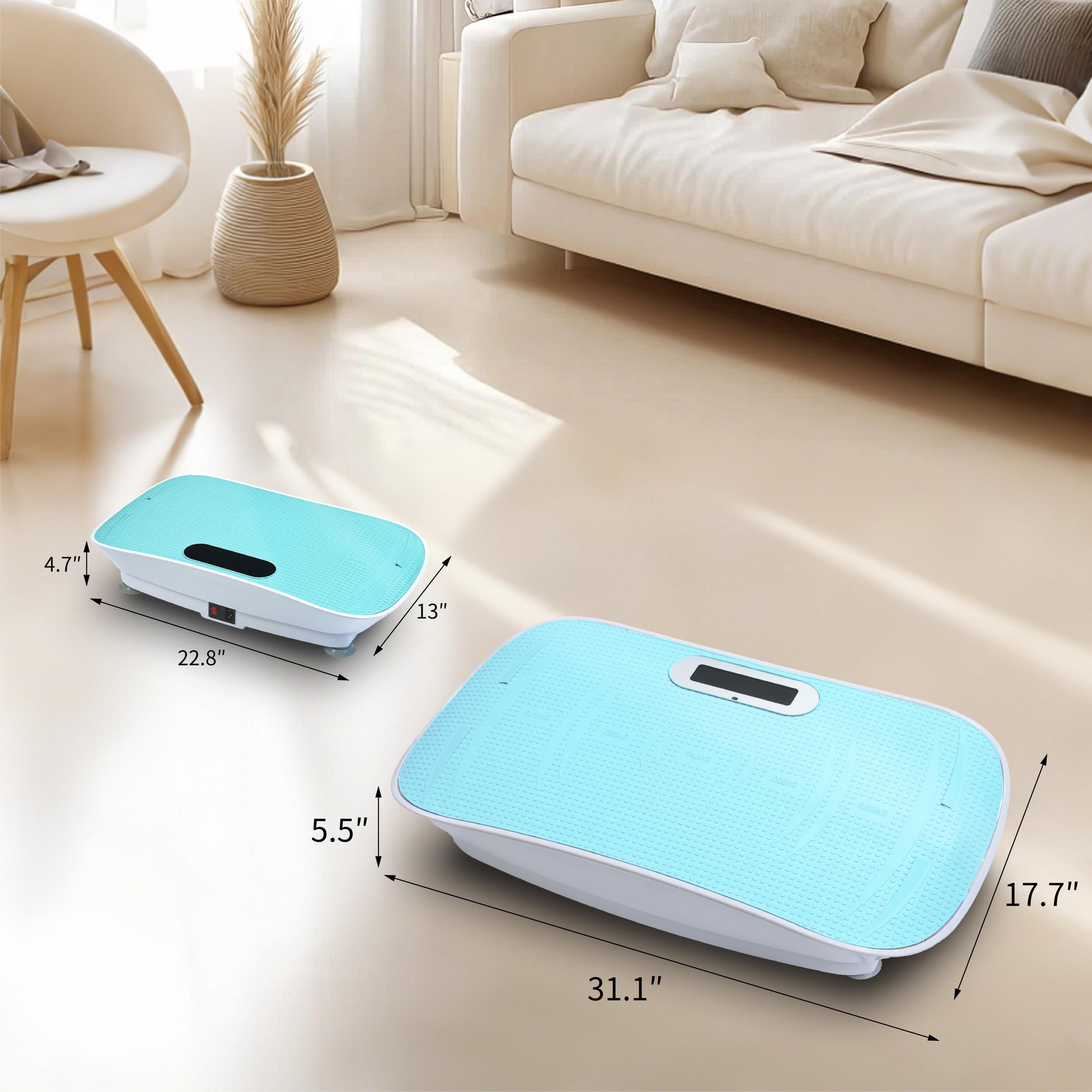 Full Body Vibration Platform Fitness Machine, 10 Frequency Levels for Weight Loss & Fat Burning, Home Massage Shaking Trainer （Multiple Choice）