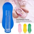 thumbnail image 6 of SENRISE Portable Foot Measuring Device Shoes Feet Measuring Ruler Sizer Tool for Infants Kids ABS 4 Color, 6 of 6