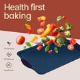 thumbnail image 6 of Bakken- Swiss Kitchen Baking Pan Set - Nonstick Coating, Carbon Steel Bakeware Sets with Blue Silicone Handles, Baking Kitchen Essentials, Oven Safe Tray (Up To 450° F), Set of 6, 6 of 9