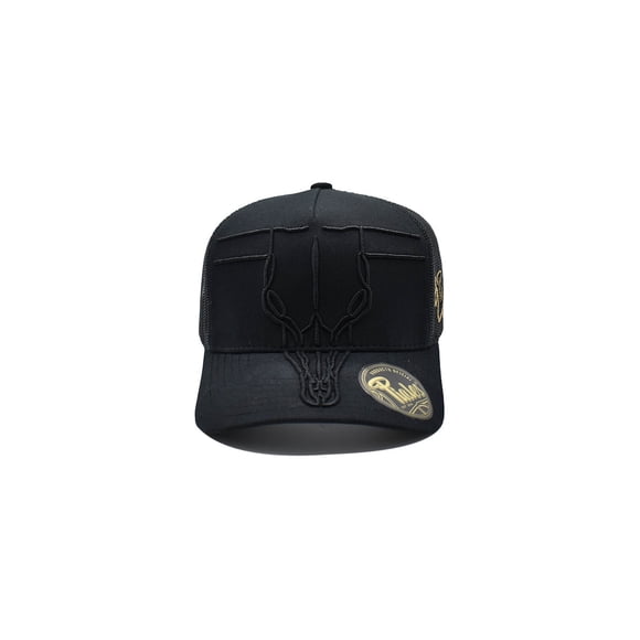 GORRA PIALES CRANEO WESTERN NEGRO UNITALLA