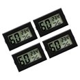 thumbnail image 4 of 4pcs Mini Digital Thermometer Hygrometer Indoor Humidity Meter LCD Display for Reptile Terrarium Greenhouse Garden Closet Fridge, 4 of 8