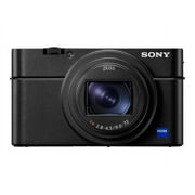 Sony RX100 VII Premium Compact Camera with Grip | 24-200mm Lens + 2 Batteries