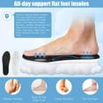thumbnail image 4 of Cojín de masaje Insoles 4D Cloud para mujeres y hombres, color negro, 2 pares, 4 of 6