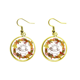 thumbnail image 1 of Garland el día de Acción de Gracias, patron de la hoja Ear Dangle Golden Drop Earring Jewelry Mujer Unbranded M, 1 of 3