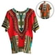 thumbnail image 4 of Hombres Mujeres Africana Dashiki Camisa Grande Clásica Colorida Cuello en Ropa úca Colcomx Camisa Africana Dashiki, 4 of 8