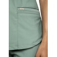 thumbnail image 6 of Cherokee Form Scrubs Top For Women V-Neck Plus Size CK840, 2XL, Fern, 6 of 7