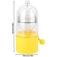 thumbnail image 4 of 1 mezclador, coctelera manual de silicona para huevos, máquina para hacer huevos dorados, batidora de yema y clara de huevo, herramienta de cocina, 4 of 4