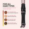 thumbnail image 3 of Automatic Rotating Curling Iron, 1.1-Inch Auto Hair Curler with 4 Temperature Settings & LCD Display, Anti-Scald & Dual Voltage, 3 of 14