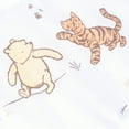 thumbnail image 2 of Disney Winnie the Pooh Classic Pooh 100% Cotton Quilted Changing Pad Cover in Ivory, Butter, Aqua and Orange, 2 of 3