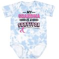 thumbnail image 3 of Inktastic My Grandma is a Survivor Breast Cancer Awareness Boys or Girls Baby Bodysuit, 3 of 5