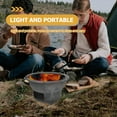 thumbnail image 3 of PAMINGONO Portable Outdoor Barbecue Stove Sturdy Iron Grilling and Heating Equipment, 3 of 8
