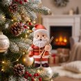 thumbnail image 4 of 2026 Christmas Home Party Decoration Christmas Figure Hanging Ornaments Musical Style Pendants For Xmas Tree Home Holiday Decoration Christmas Celebration Party Supplies, 4 of 7