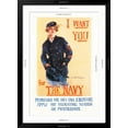 thumbnail image 5 of Art.com I Want You for the Navy Art Print by Howard Chandler Christy, Black Frame Wall Art, 32" x 44", 5 of 5