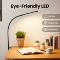 thumbnail image 5 of DAYBETTER LED Desk Lamp, Clip-on Desk Lamp with 3 Color & 10 Brightness, Dimmable Clamp Lamp for Office, Studying, Drafting, 5 of 7