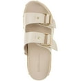 thumbnail image 3 of BCBGeneration Womens Bamba Leather Studded Slide Sandals, 3 of 3