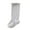 Gray, variant on Newborn Infant Baby Girls Thigh High Stockings Solid Color Crimp Socks Cute Knee High Stocking