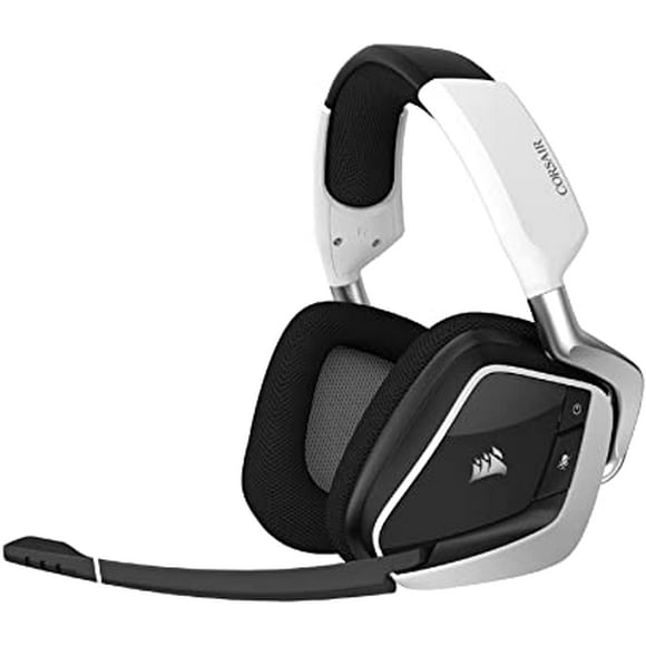 DIADEMA CORSAIR VOID RGB ELITE SURROUND INALÁMBRICA 7.1 USB BLANCA (CA-9011202-NA) Corsair VOID RGB ELITE SURROUND INALÁMBRICA 7.1