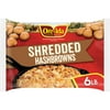 Ore-Ida Shredded Hash Browns Frozen Potatoes Value Size, 6 lb Bag