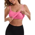 thumbnail image 4 of DARING DIVA Women's Modal Adjustable Straps Cami Tank Top 3-Pack S Rose Red, White, Black, 4 of 5