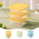 thumbnail image 1 of Juego de 3 Recipientes de Almacenamiento para Refrigerador, Color Azul, de Plástico Transparente con Tapas Herméticas | Almacenamiento Apilable Que Ahorra Espacio para Sobras y Snacks (460 Ml) | Mate, 1 of 6