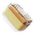 thumbnail image 1 of Jabón espumoso con dispensador para lavar la ropa, limpiar y guardar, dispensador de barra portátil con cepillo para mantener seco, 1 unidad, 1 of 4