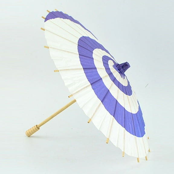Masteelf Japanese Style Paper Umbrella for Party Use with Multi Color Design and Smooth Handle