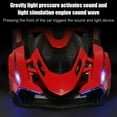thumbnail image 4 of Diecast Toy Car Bugatti Bolide  Sports Car Model,Zinc Alloy Simulation Casting Pull Back Vehicles,1:32 Scale Mini Supercar Toys with Lights and Music for Toddlers Kids Children Gift, 4 of 7
