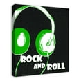 thumbnail image 2 of Creative Products Rock And Roll Headphones 20x24 Canvas Wall Art, 2 of 5