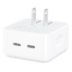 thumbnail image 3 of Cargador Completo De 35w, 2 Puertos Usb-C, compatible Con iPhone y iPad Tipo C Genérica 35w con 2 puertos, 3 of 4