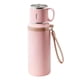 thumbnail image 1 of Botella de agua deportiva aislada al vacío de acero inoxidable 2 en 1 600ml | Copa desmontable con tapa | 316 Acero inoxidable | A prueba de fugas, boca ancha, control de temperatura caliente y fría, 1 of 1
