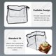 thumbnail image 3 of Toaster Oven Dust Cover Kitchen Appliance Cover parent Breakfast Machine Toaster Cover Foldable, 3 of 5