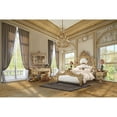 Acme Furniture BD01475 36 x 24 x 32 in. Bernadette Nightstand, Gold ...