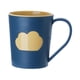 thumbnail image 4 of Taza de cepillo de dientes Vaso de baño Irrompible Simple Antideslizante Gran capacidad Patrón nublado Taza de enjuague bucal Soporte de cepillo de Azul oscuro BLESIY Porta cepillo de dientes, 4 of 8