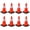 45cm, variant on Kojooin 8 Pack Foldable Traffic Cones, Pop Up Reflective Safety Cones with 2 High Visibility Strips for Parking, Roads and Worksites