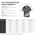 thumbnail image 5 of Pofeuu Space White Horse Print Mens Casual Short Sleeve Shirts Beach Summer Spread Collar Pocket Tops Men's Casual Short-sleeved Shirt-Large, 5 of 5