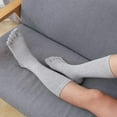 thumbnail image 5 of 3 Pairs Ladies Toe Socks High Density Knitted Cotton Sports Running Five Finger Socks, 5 of 5