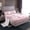 Pink E, variant on Homewish Black Pink Bowknot Twin Sheet Sets for Kids, Kawaii Princess Ribbon Twin Fitted Sheet, Cute Cartoon Flat Sheet, Super Cozy Room Decor, 3-Piece