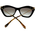 thumbnail image 4 of MIU MIU Sunglasses Women Black MU03PS 1ABOA7 Cateye, 4 of 5