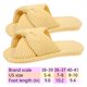 thumbnail image 1 of Zapatillas De Pana Toboganes de felpa suave de pana para mujer, toboganes antideslizantes para parejas en interiores (amarillo 38-39), 1 of 7